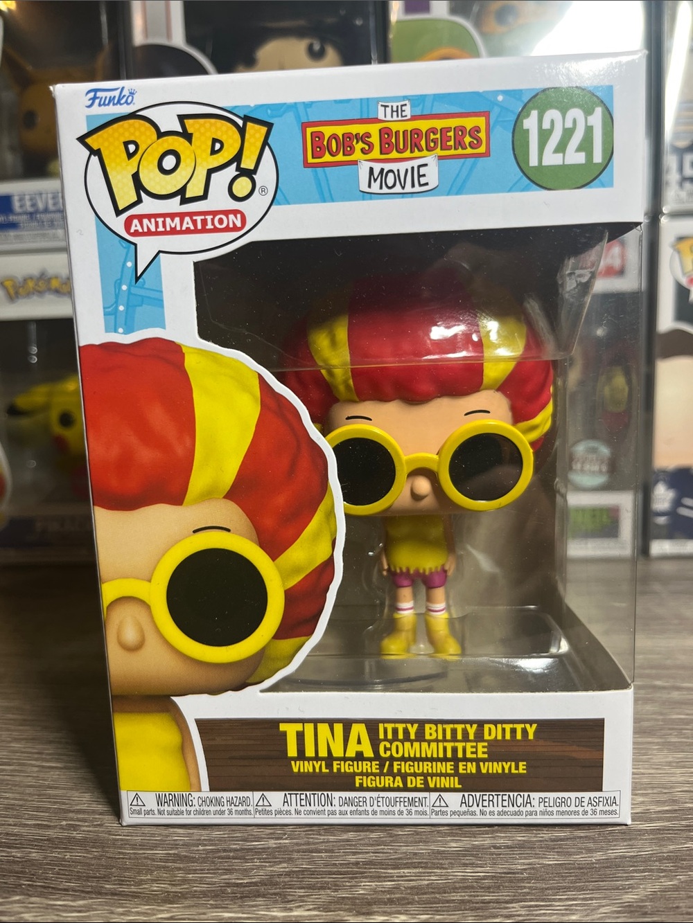 Funko Pop! Animation Tina Itty Bitty Ditty Committee Figure - Red & Yellow